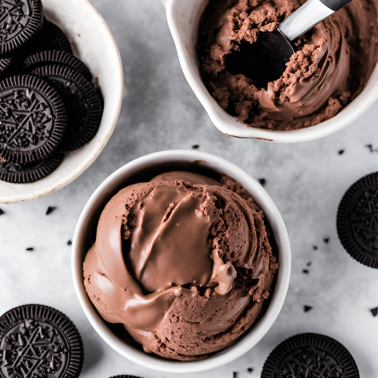 Chocolate Oreo Ice Cream