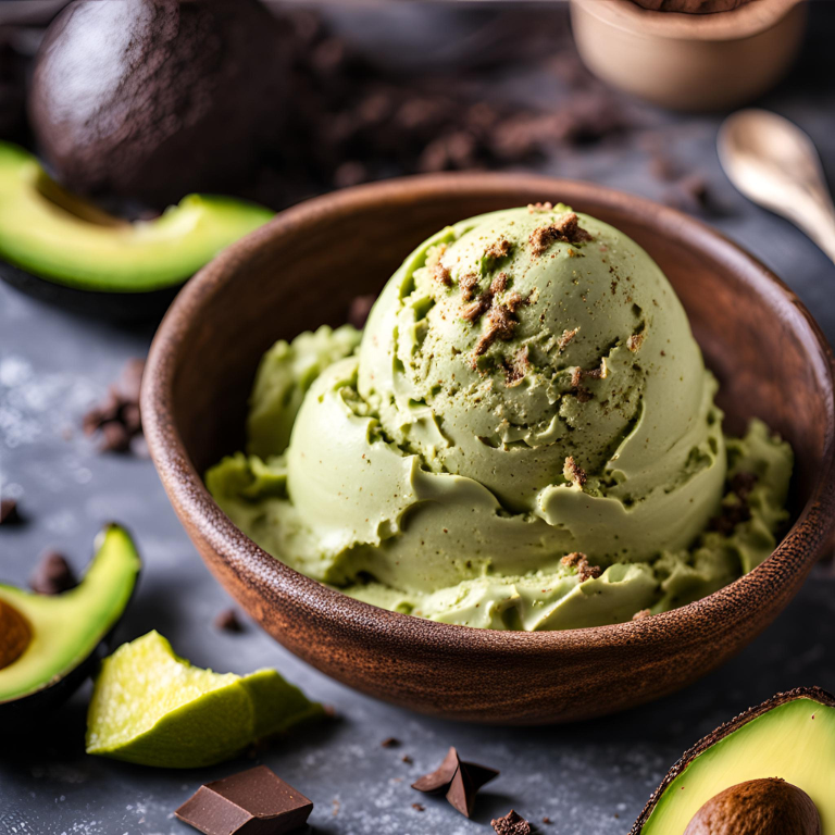Avocado Chocolate Ice Cream