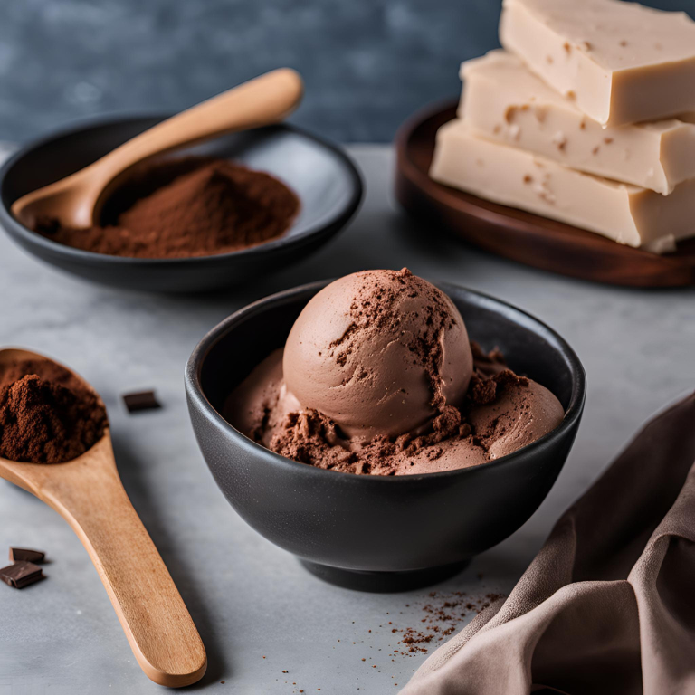 Silken Tofu Chocolate Ice Cream