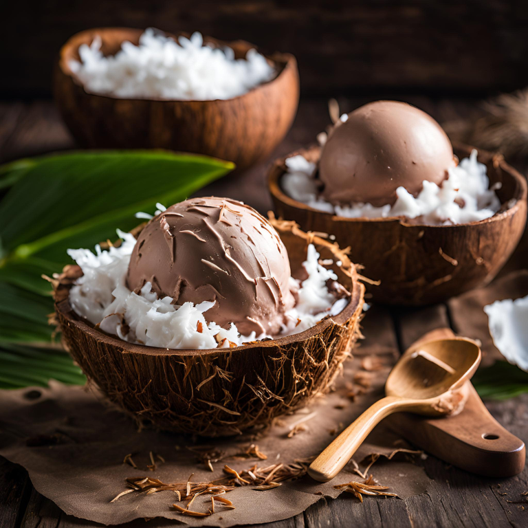 Coconut Milk Chocolate Ice Cream